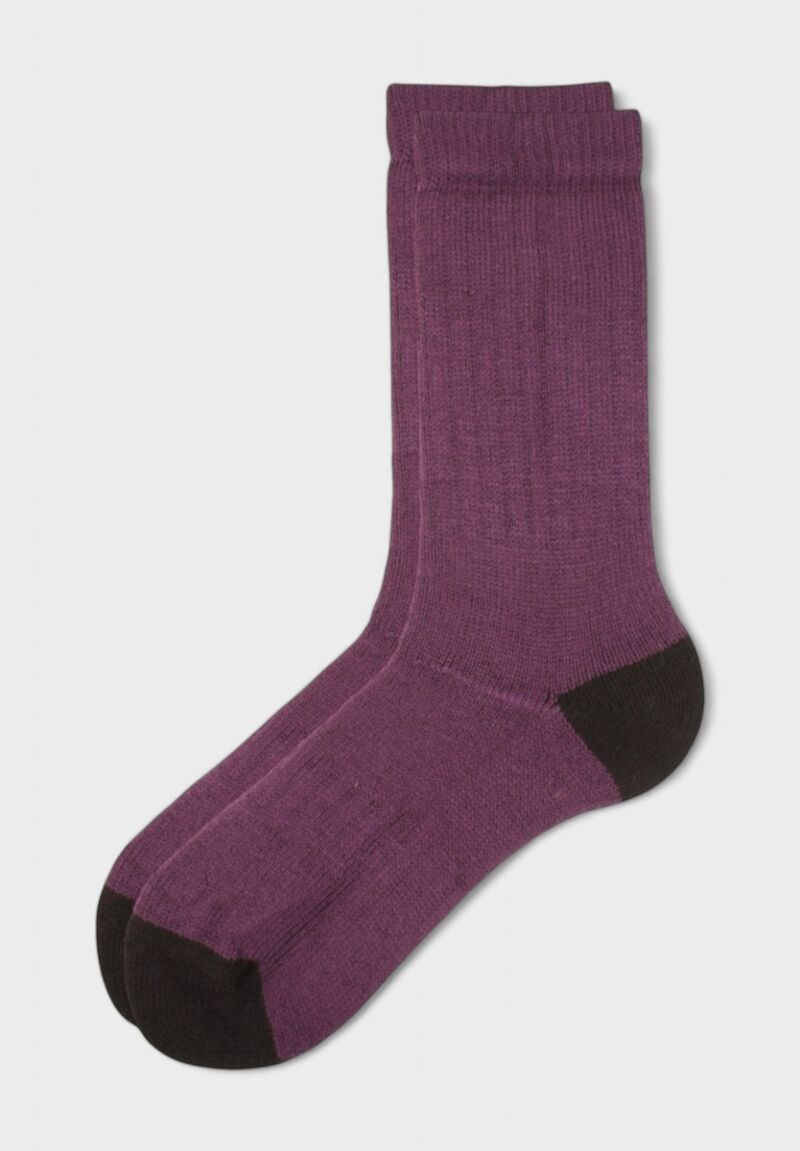 Κάλτσες γυναικείες ισοθερμικές μαλλί Thermal Soma Purple