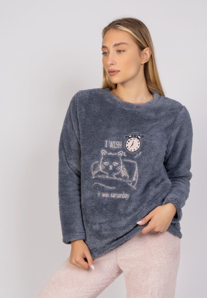 Πιτζάμα γυναικεία Fleece Wish Sexen