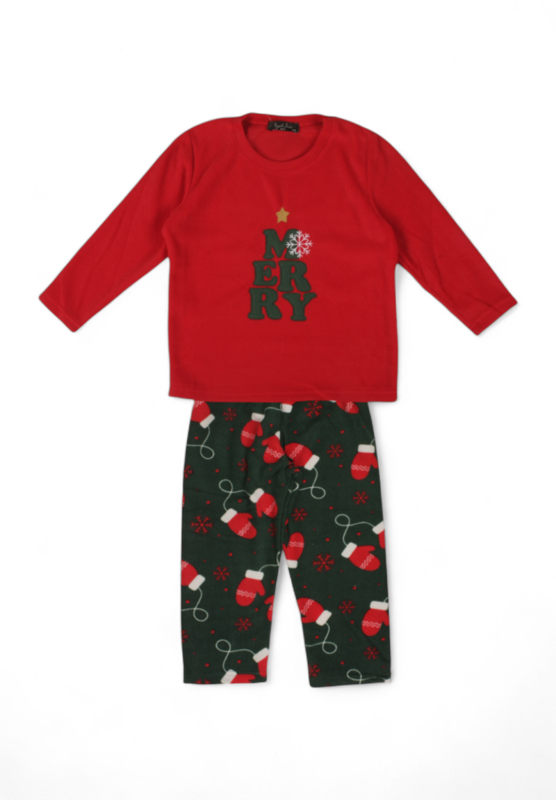 Πιτζάμα παιδική Fleece Christmas Tree Sexen