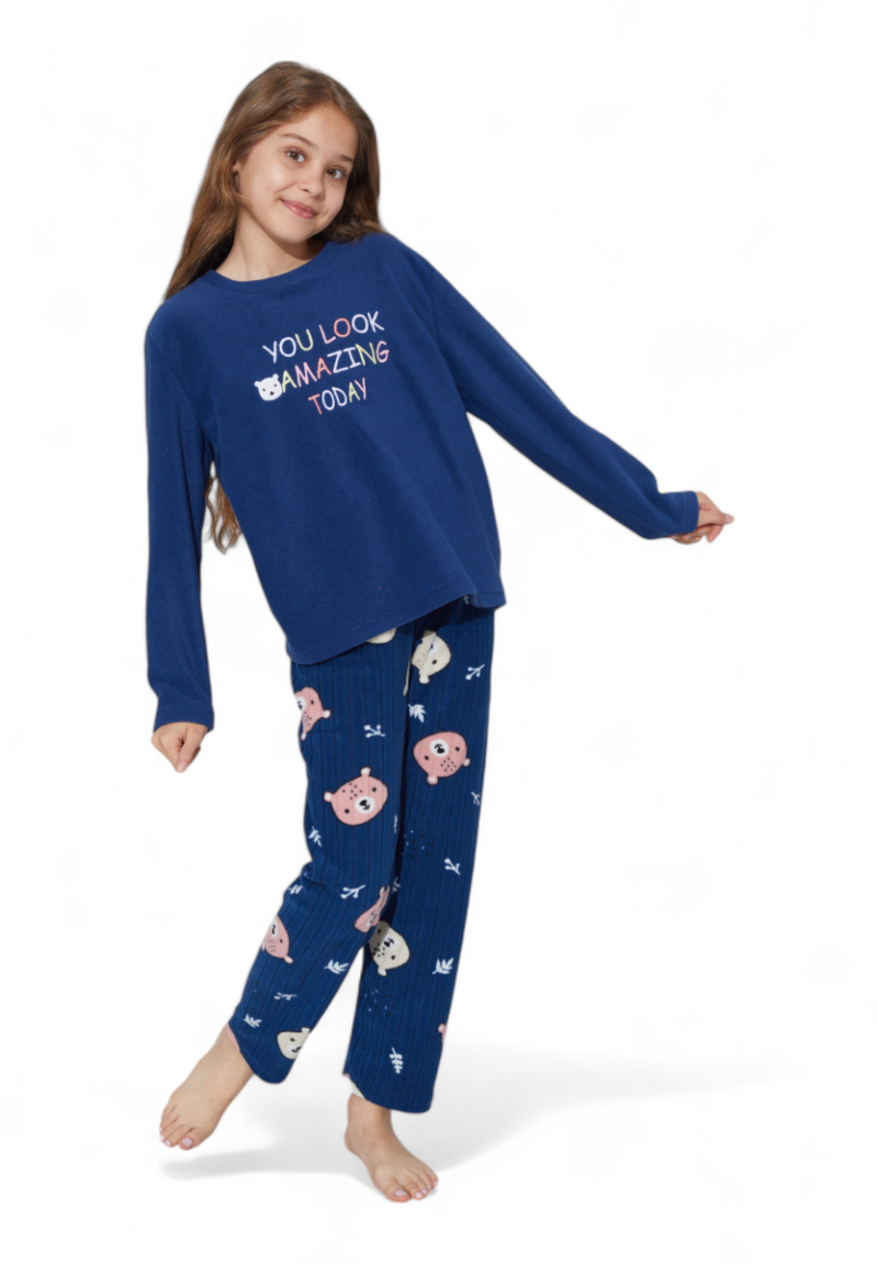Πιτζάμα παιδική Fleece You Look Amazing Sexen