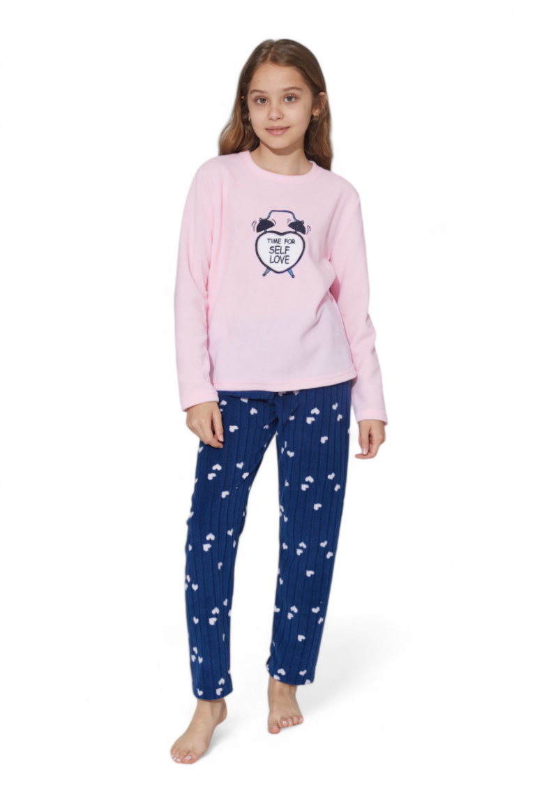 Πιτζάμα παιδική Fleece Self Love Sexen