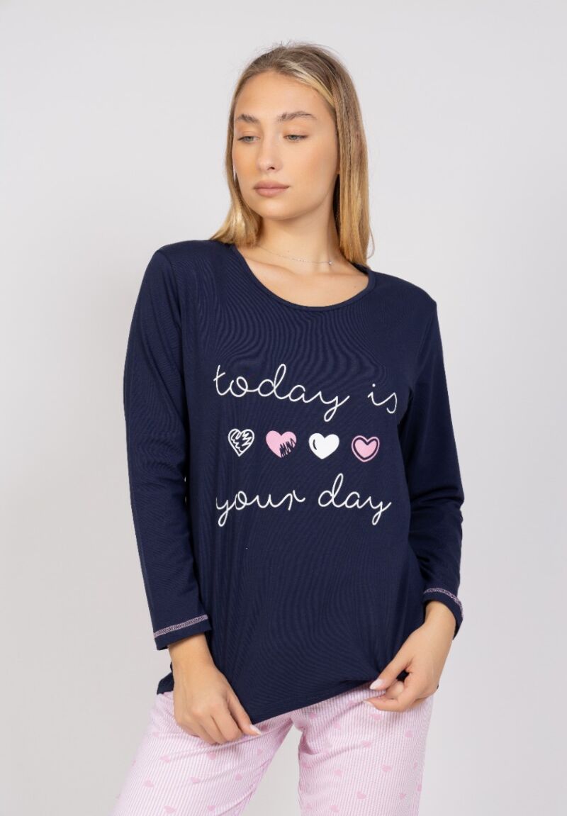 Πιτζάμα γυναικεία Today Is Your Day Sexen