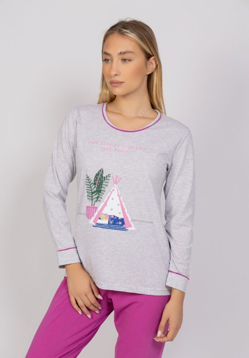 Πιτζάμα γυναικεία Happy Soul Sexen