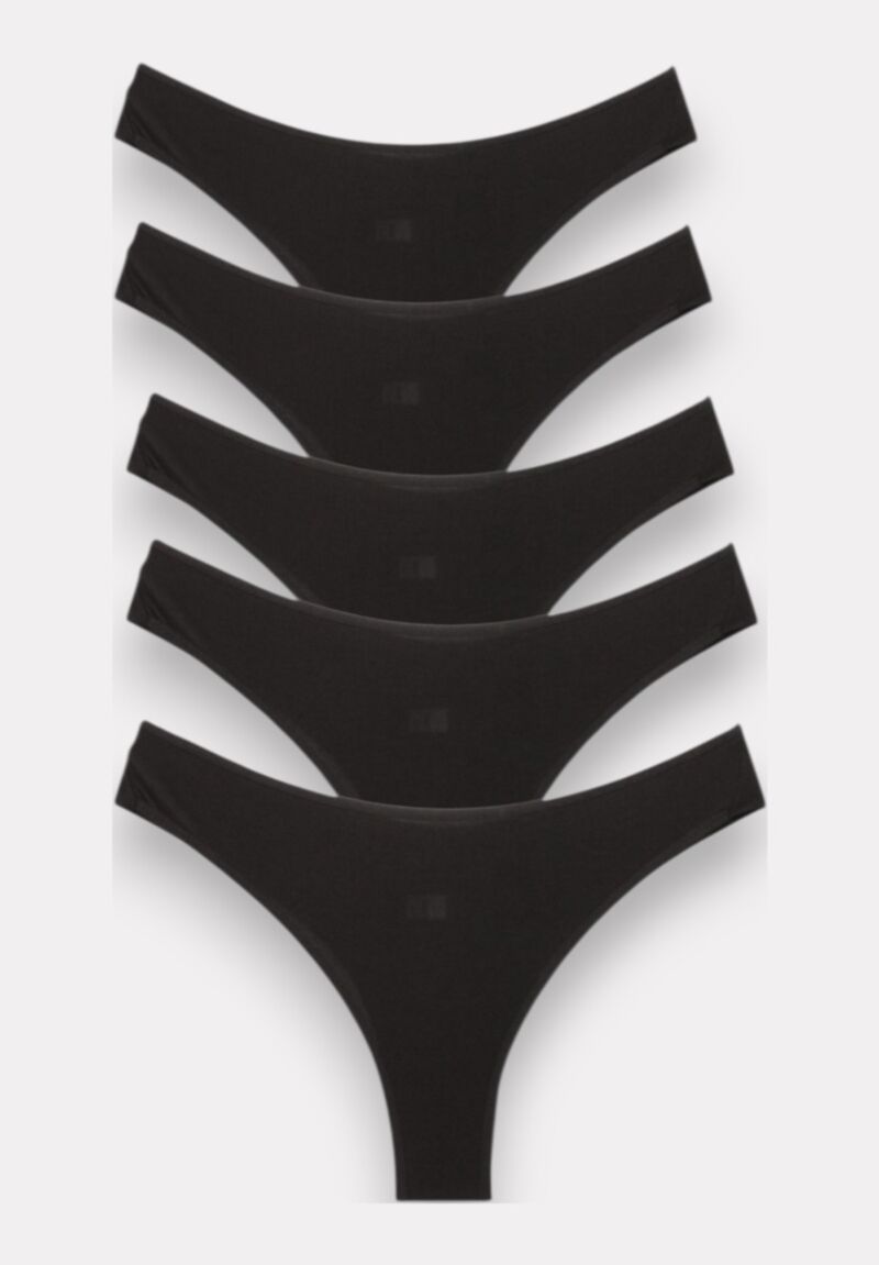 Brazil Modal απαλά μαύρα Sexen 5 Τεμ.