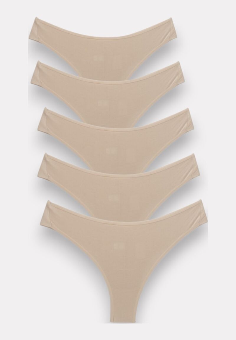 Brazil Modal απαλά μπεζ Sexen 5 Τεμ.