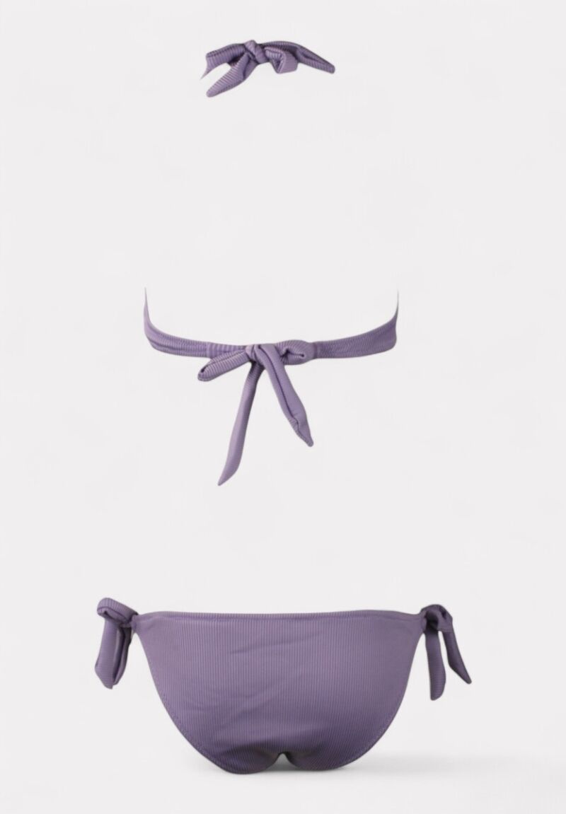 Γυναικείο Μαγιό Μπικίνι Μωβ Rib