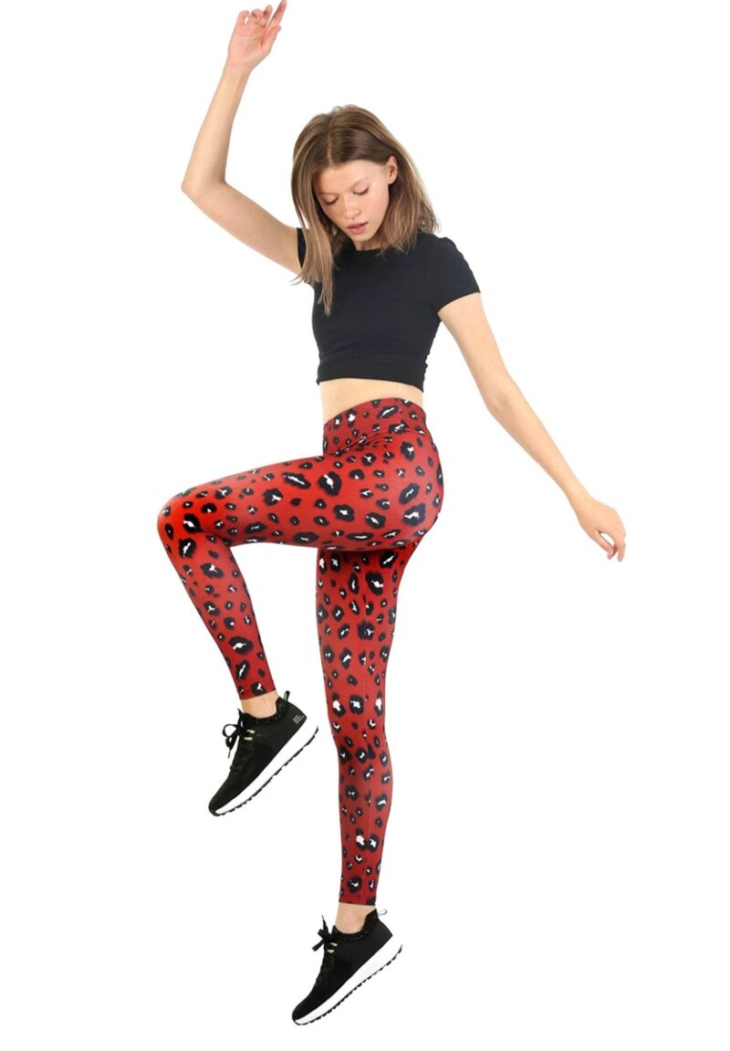 Κολάν γυναικείο αθλητικό John Frank Leo Dark Red