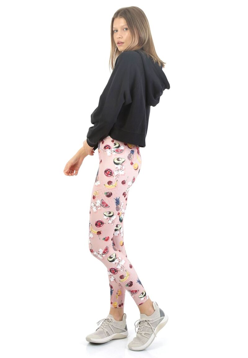 Κολάν γυναικείο αθλητικό John Frank Helthy Pink