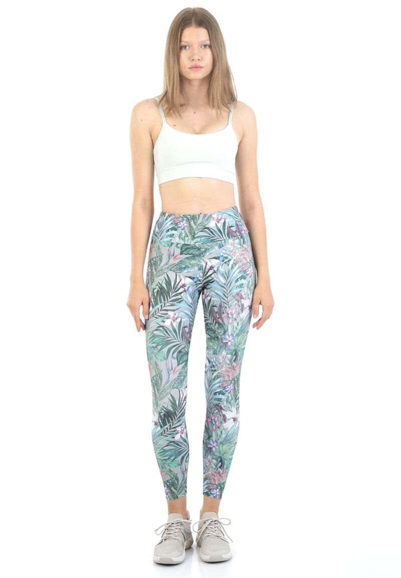 Κολάν γυναικείο αθλητικό John Frank Tropical Grey