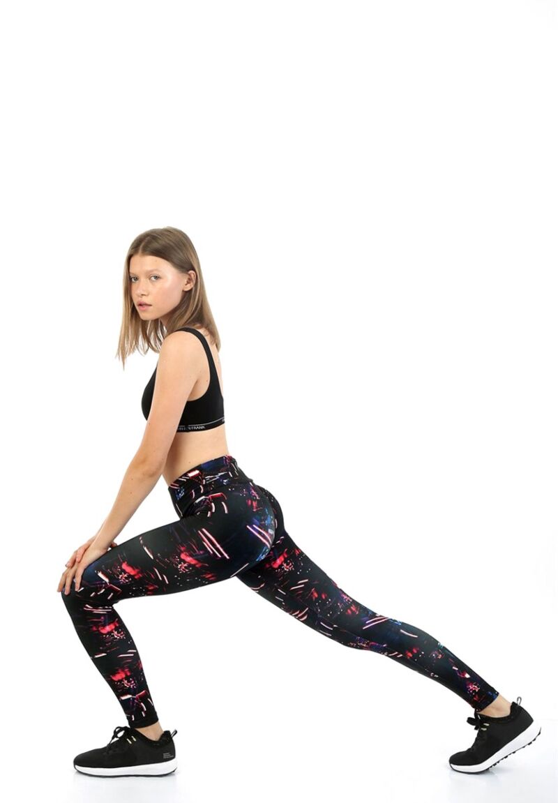 Κολάν γυναικείο αθλητικό John Frank Nighty Black