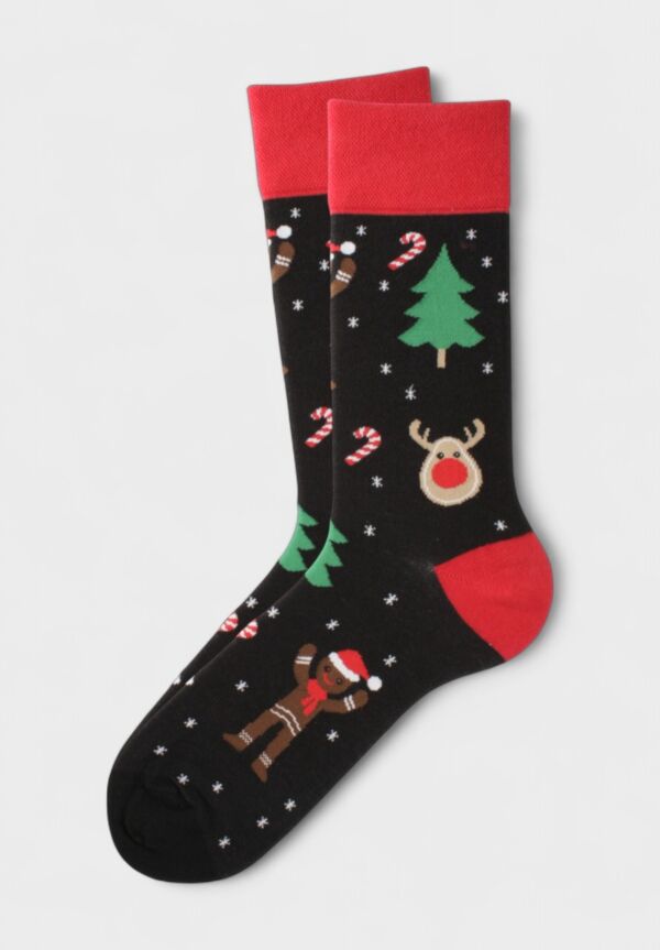 Χριστουγεννιάτικες Κάλτσες Soma Socks "Rudolph & Gingerbread Fun”" 