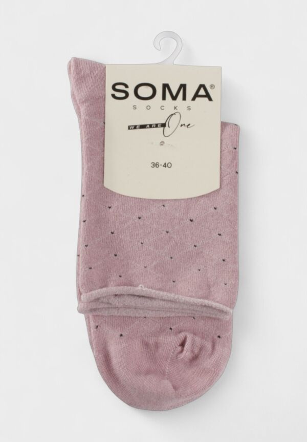 Γυναικείες Κάλτσες Soma Socks Bamboo Edition Diamonds– Σετ 4 Ζευγών 