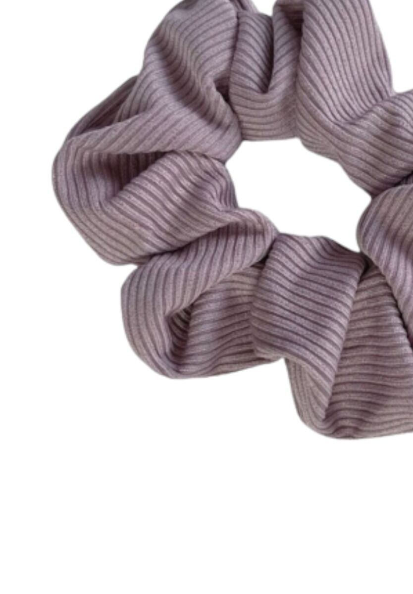 Rib Scrunchie Dasty Pink