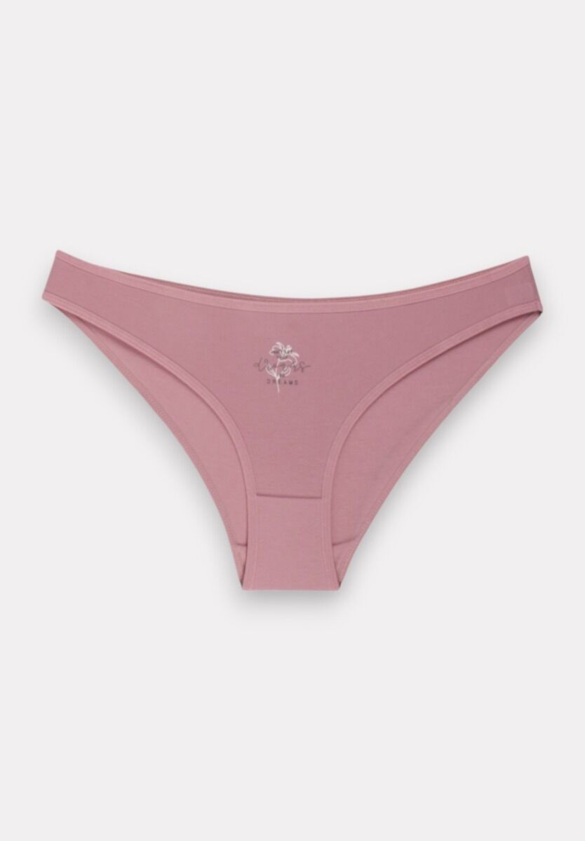 Σλιπ γυναικεία βαμβακερά Pink Shades Berrak 5 Τεμ.