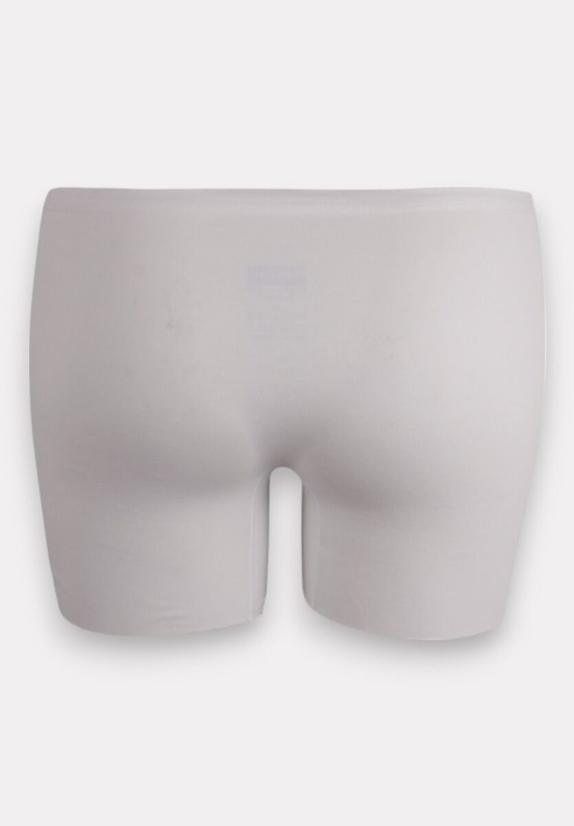 Boxer γυναικείο Berrak με μαλακό λάστιχο Laser Cut Seamless White