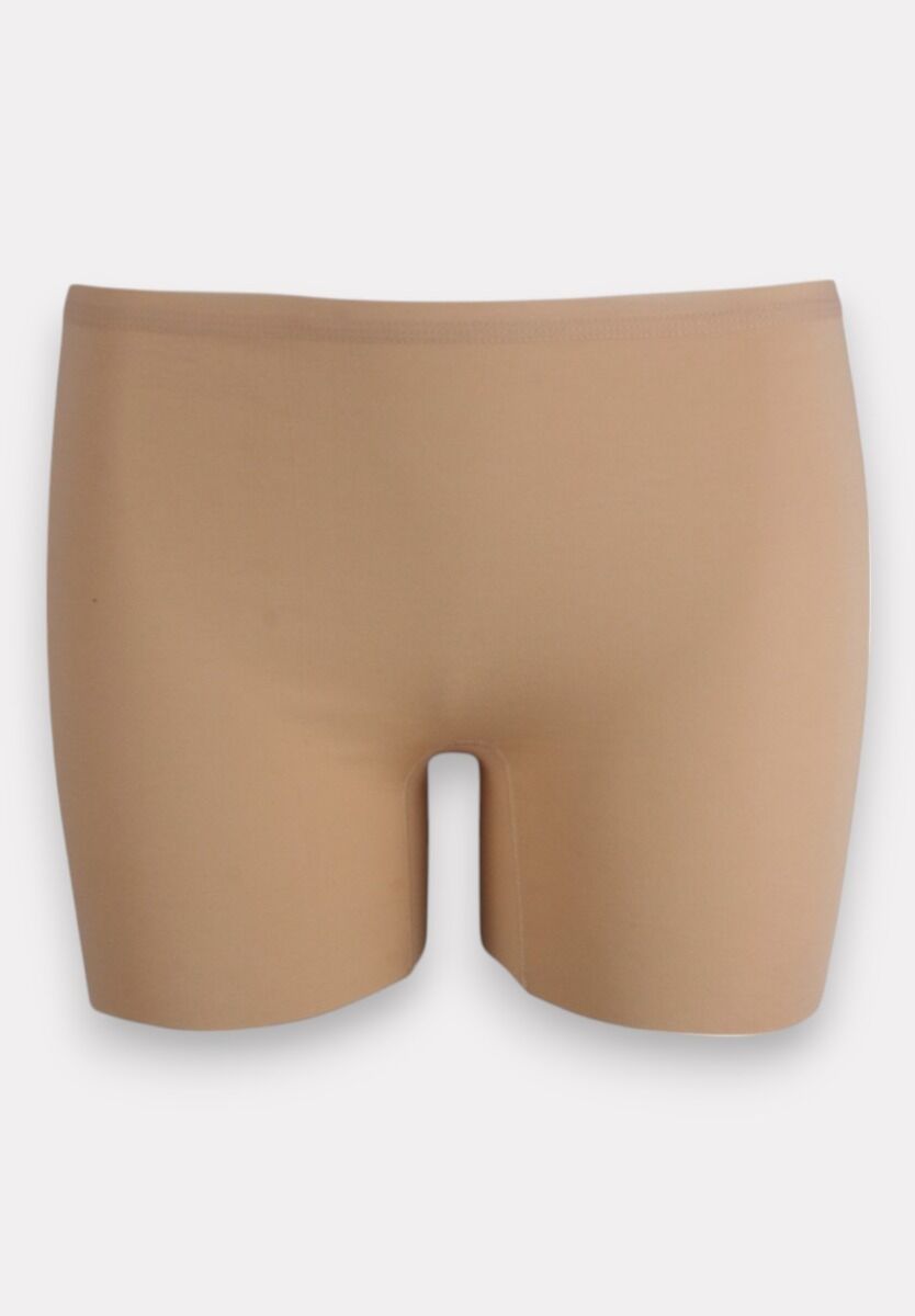Boxer γυναικείο Berrak με μαλακό λάστιχο Laser Cut Seamless Beige