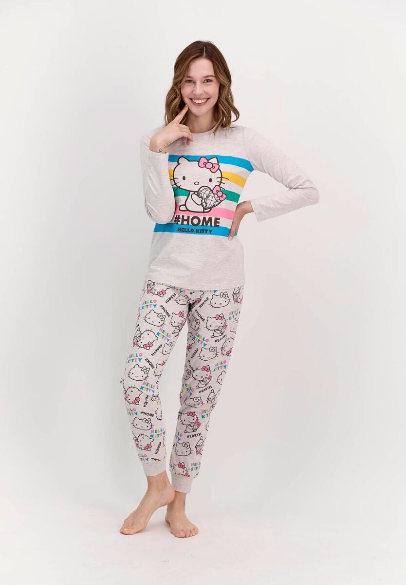 Σετ πιτζάμες Μαμά - Κόρη Hello Kitty Home