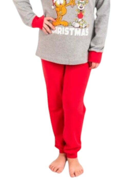 Πιτζάμα παιδική κορίτσι Family Nina Club Christmas Grey