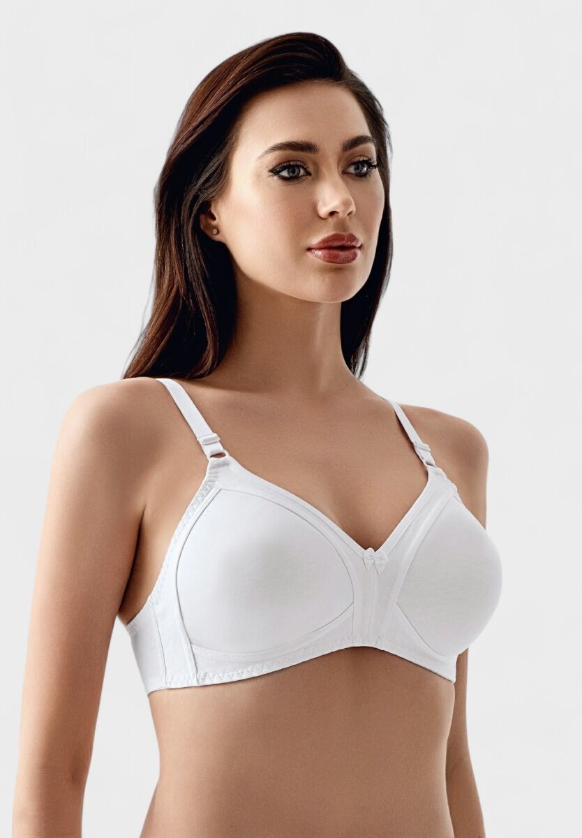 Σουτιέν χωρίς μπανέλα και ενίσχυση New Bra Lingerie Λευκό