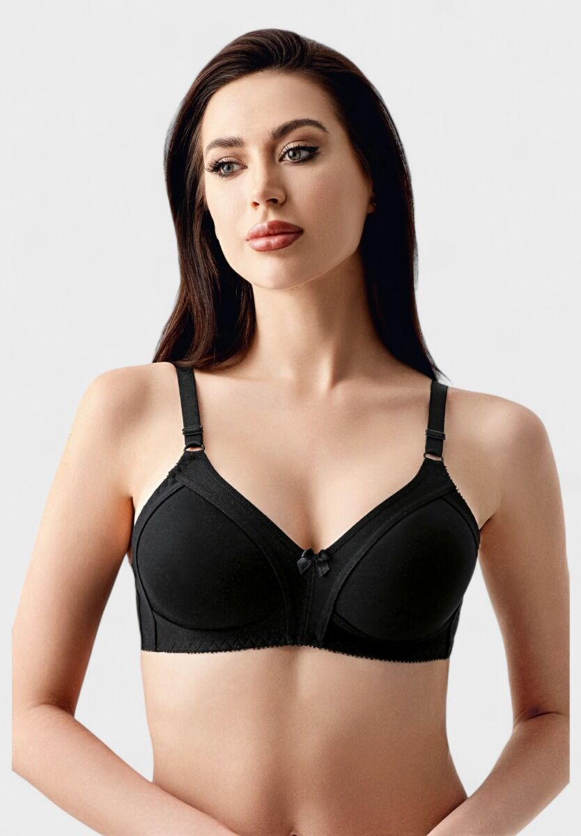 Σουτιέν χωρίς μπανέλα και ενίσχυση New Bra Lingerie Μαύρο