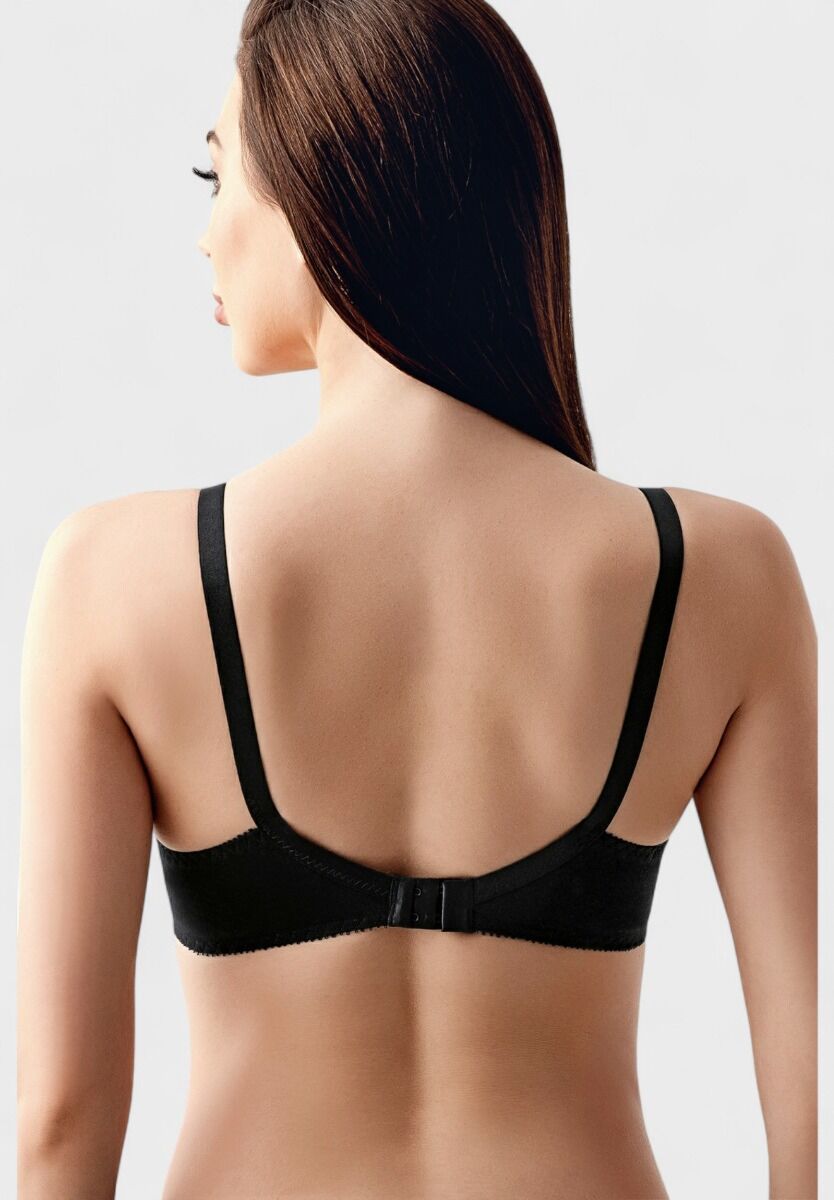 Σουτιέν χωρίς μπανέλα και ενίσχυση New Bra Lingerie Μαύρο