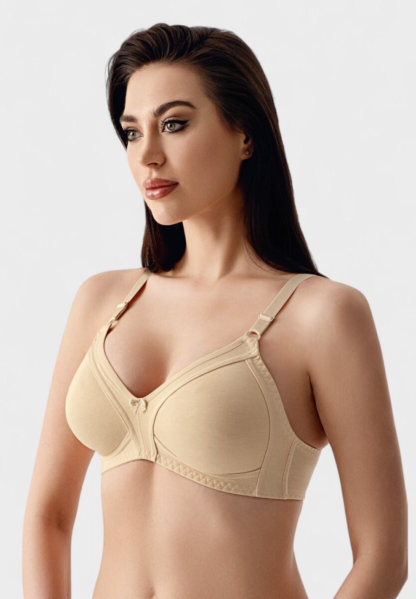 Σουτιέν χωρίς μπανέλα και ενίσχυση New Bra Lingerie Μπεζ