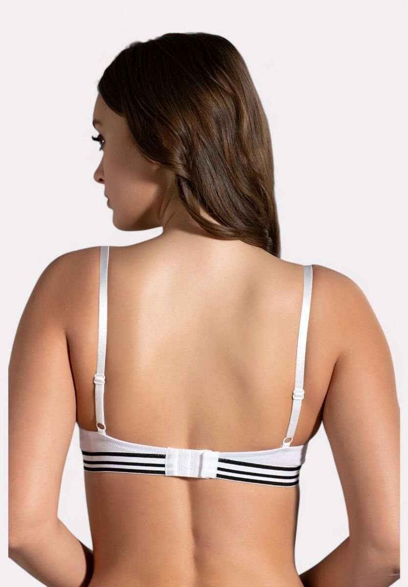 Σουτιέν New Bra – 100% Βαμβακερό με Ελαφριά Ενίσχυση Λευκό