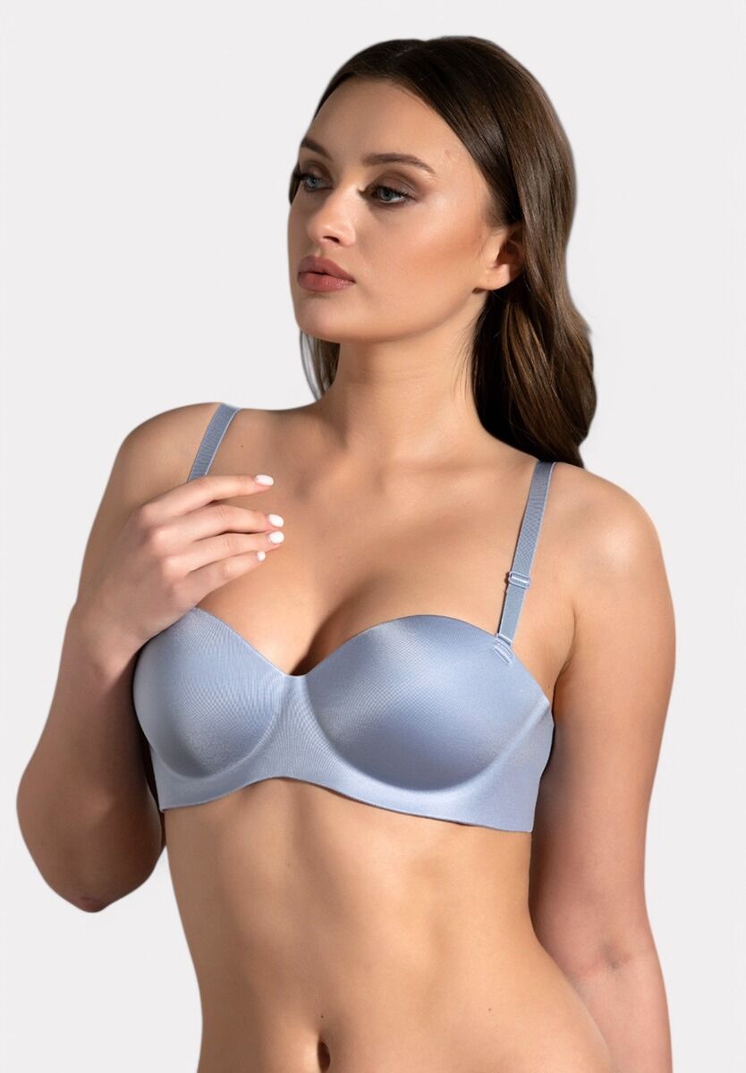 Strapless Laser-Cut Σουτιέν B Cup New Bra Lingerie Σιελ