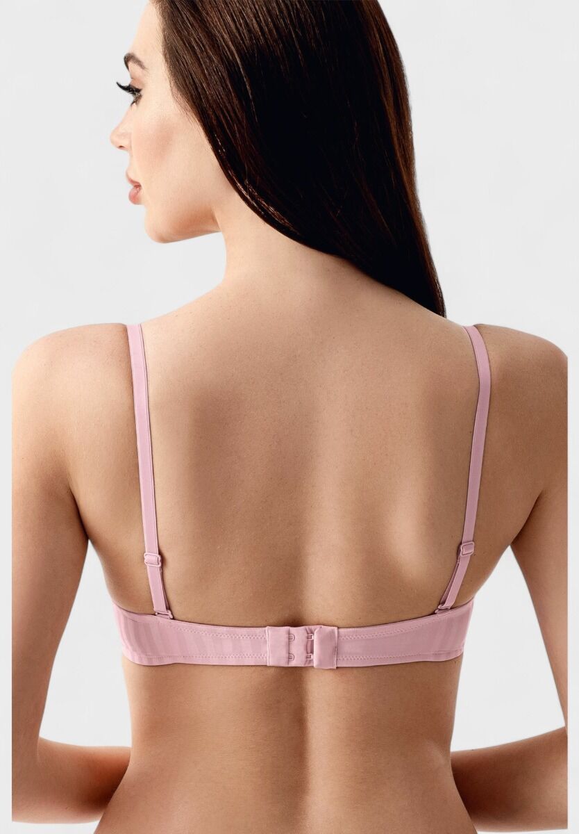 Double Push Up B CUP New Bra – Ροζ Σουτιέν με Διπλή Ενίσχυση

