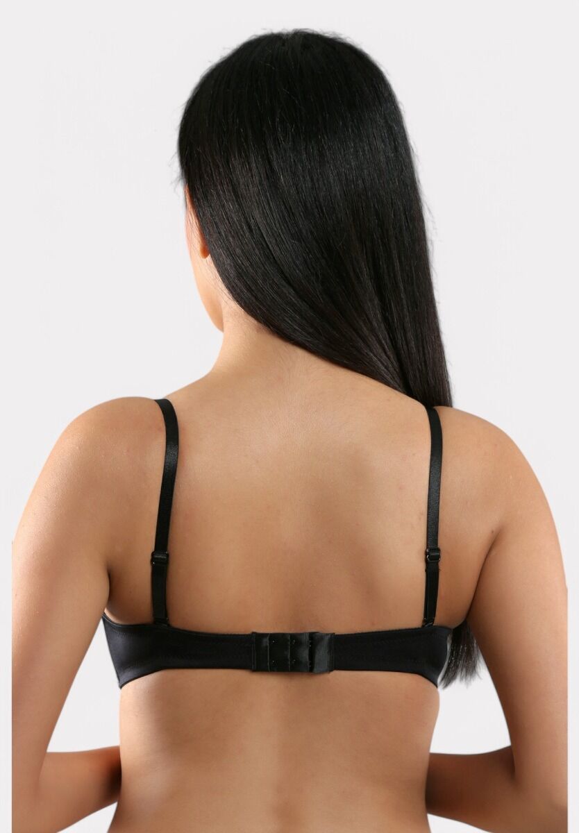 Strapless Σουτιέν New Bra Double Push-Up B Cup Μαύρο– Απόλυτο Κράτημα & Ανόρθωση