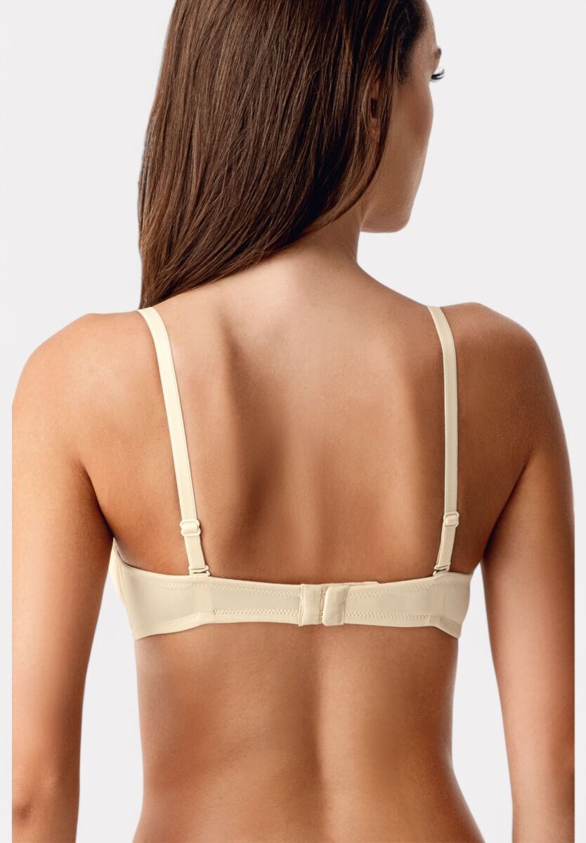 Σουτιέν New Bra Strapless Double Push Up - B Cup Μπεζ