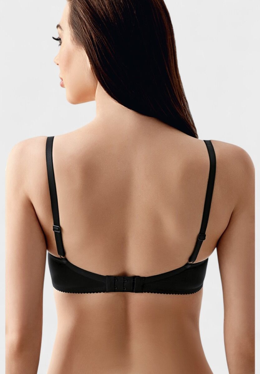Γυναικείο σουτιέν Super Soft χωρίς ενίσχυση σε μαύρο χρώμα

