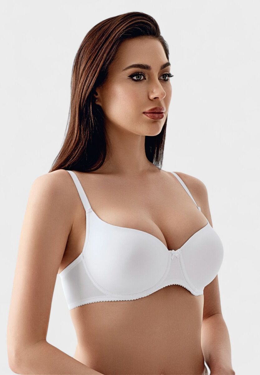 Λευκό σουτιέν Super Soft χωρίς ενίσχυση με μαλακά cups

