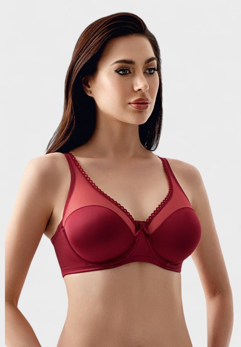 Minimizer New Bra C & D Cup – Bordo Σουτιέν Με Μπανέλα  