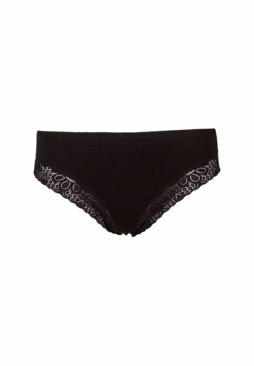 Σλιπ γυναικείο Midi Sexen Livia Black 5 Τεμ.