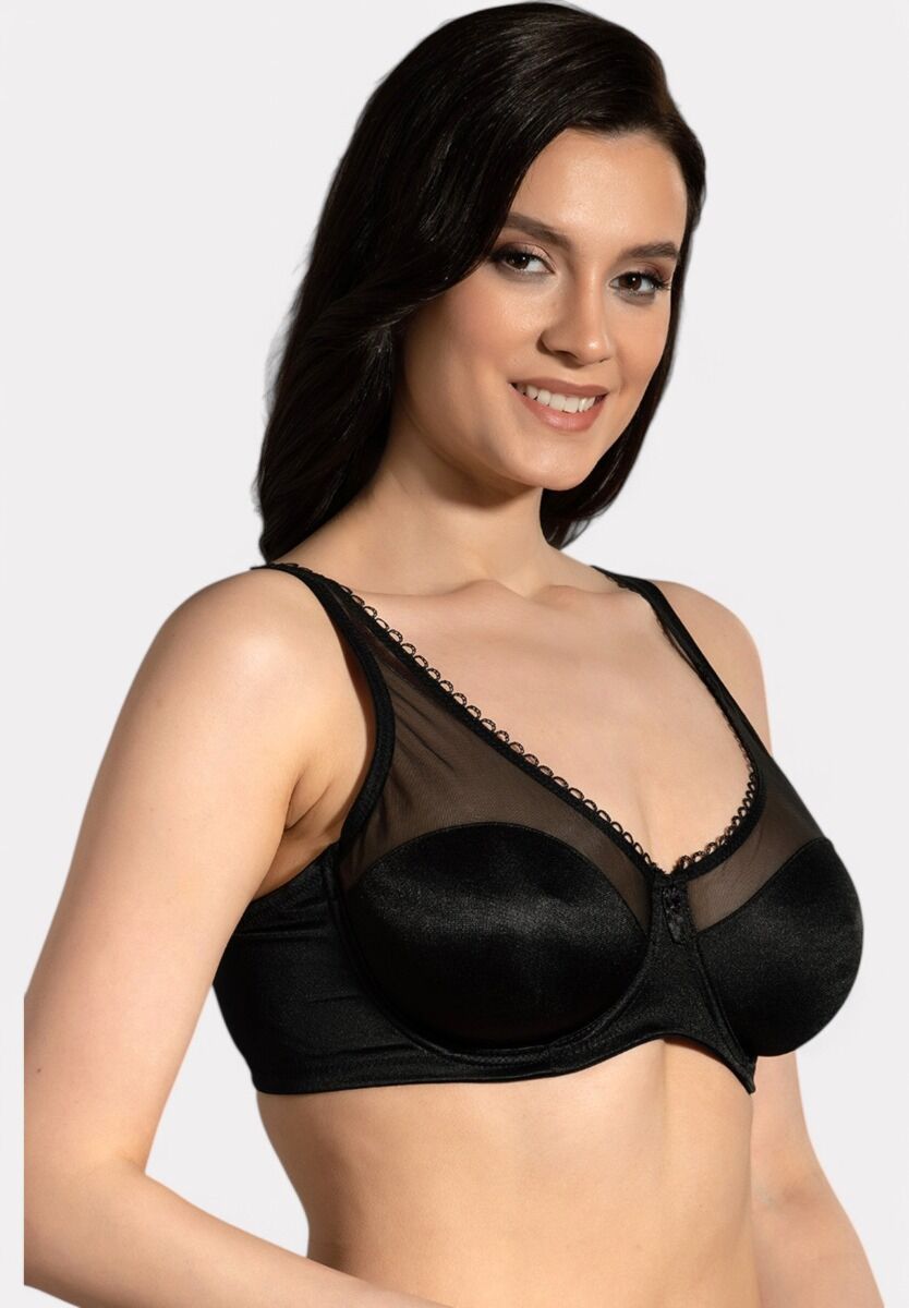 Minimizer New Bra C & D Cup – Μαύρο Σουτιέν Με Μπανέλα  