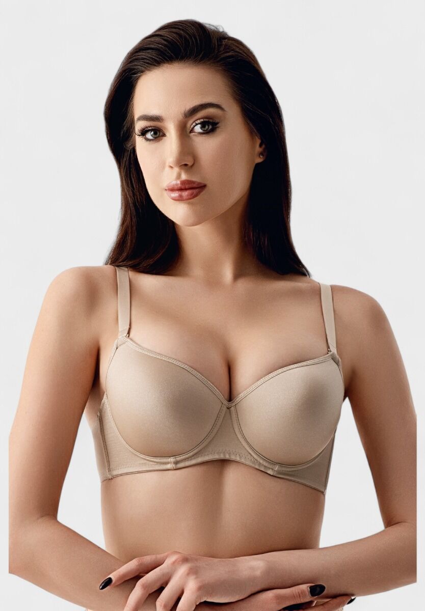 New Bra Camel Κομψό Σουτιέν Χωρίς Ενίσχυση για B, C & D Cup | Elegant & Natural Fit