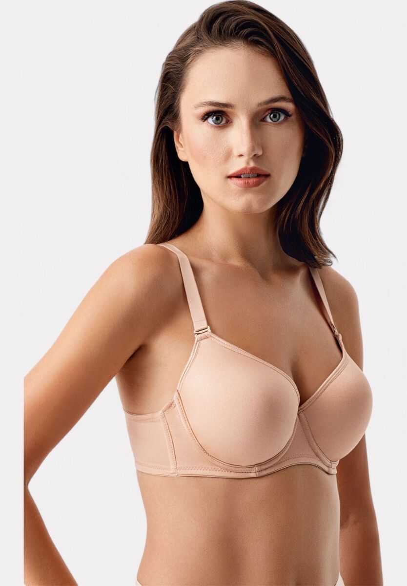 New Bra Ροζ Κομψό Σουτιέν Χωρίς Ενίσχυση για B, C & D Cup | Elegant & Natural Fit