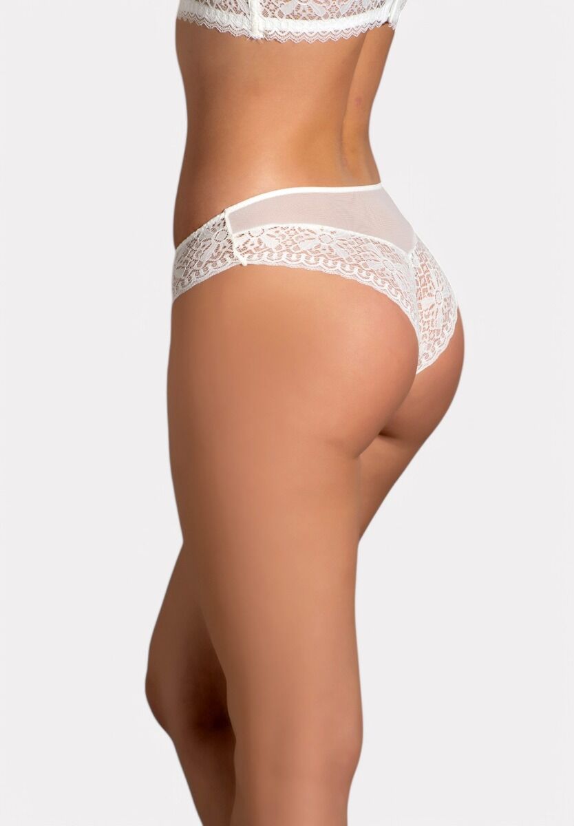 Γυναικείο Slip New Bra με Δαντέλα Εκρού
