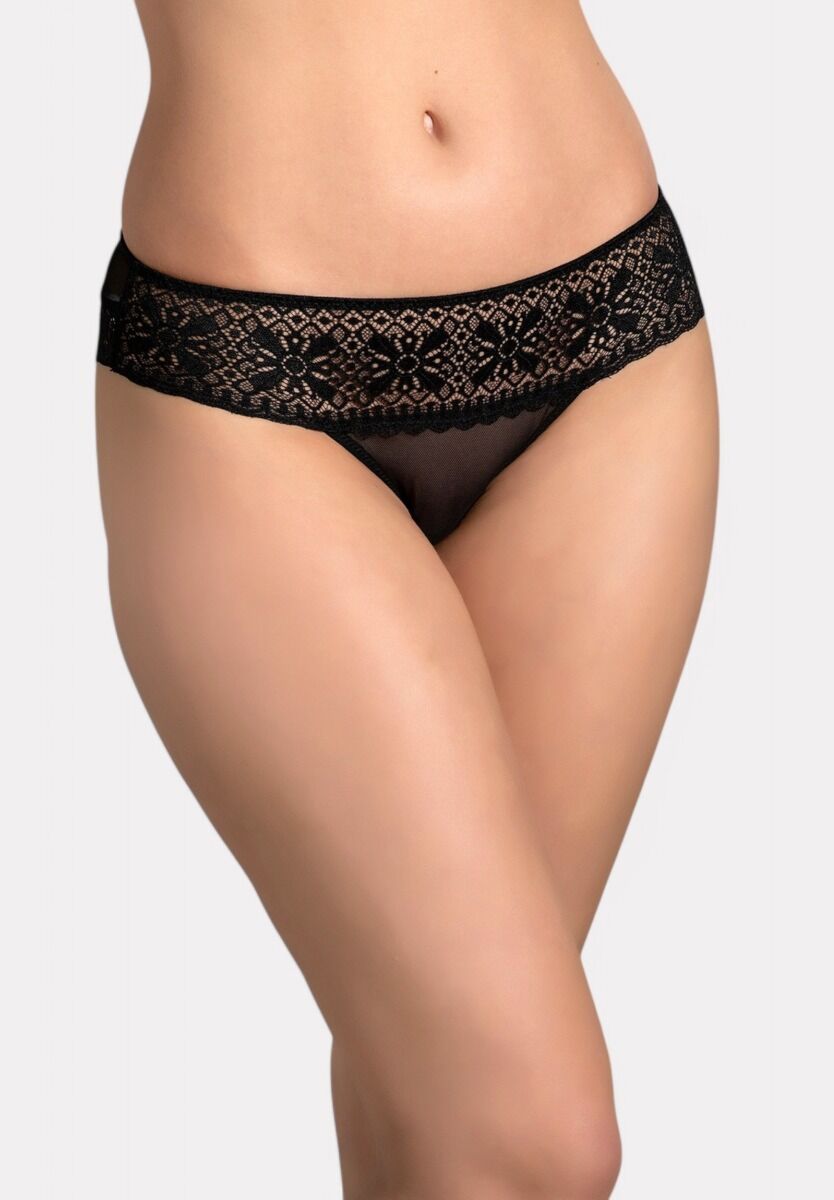 Γυναικείο Slip New Bra με Δαντέλα Μαύρο