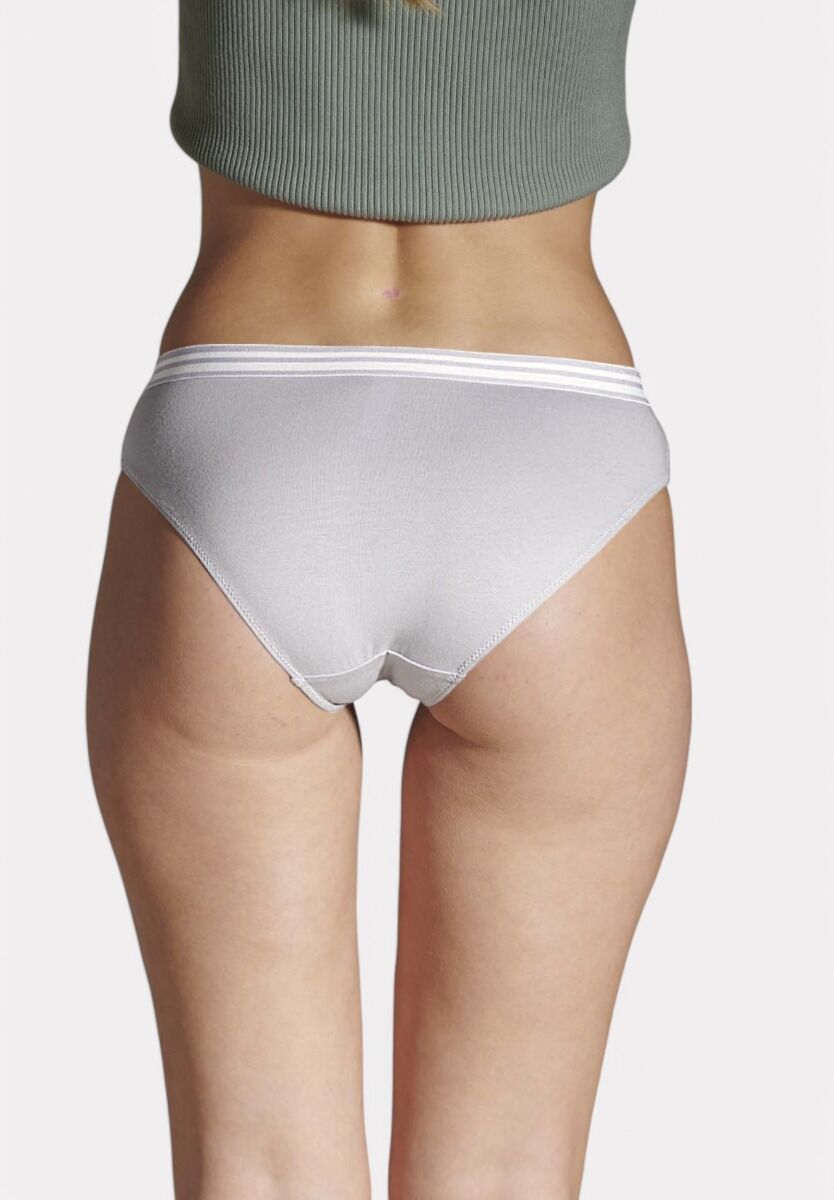 Βαμβακερό Γυναικείο Εσώρουχο  New Bra με Μαλακό Λάστιχο Γκρί