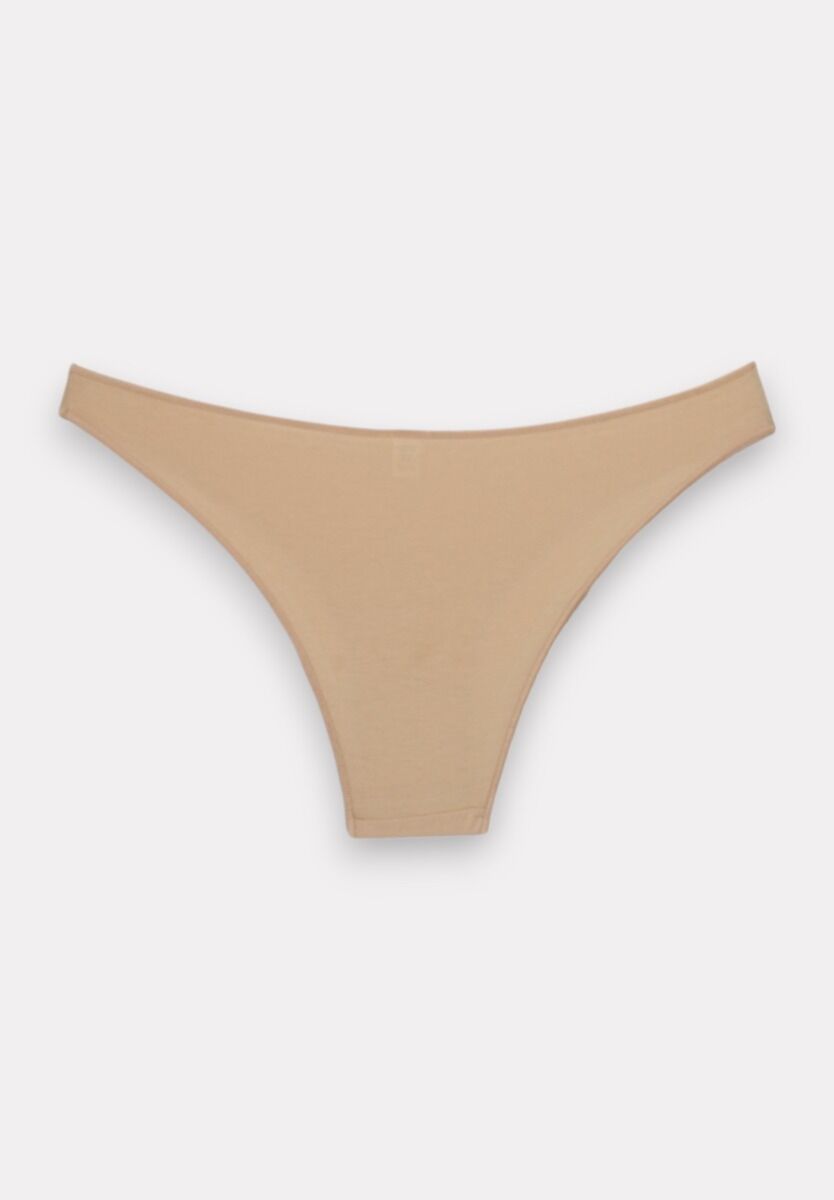 Σλιπ γυναικείο Sexen Molly με κοπτοράπτη Beige 5 Tεμ.