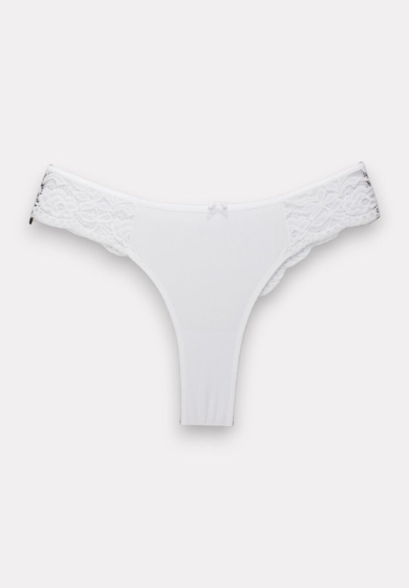 Brazil με δαντέλα λευκά Sexen 5 Τεμ.