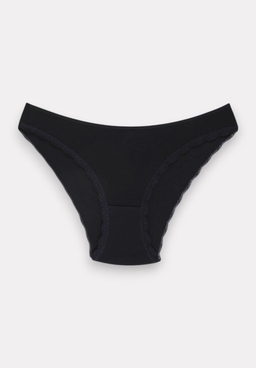 Slip Bikini με δαντέλα ψηλόμεσα Sexen Lia Colors 5 Tεμ.