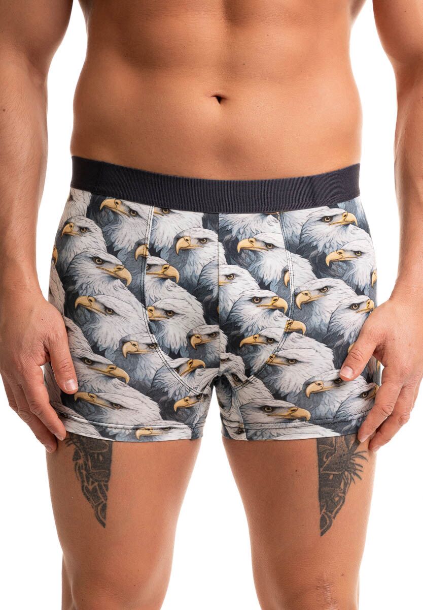 Boxer ανδρικό με σχέδια Berrak Eagle