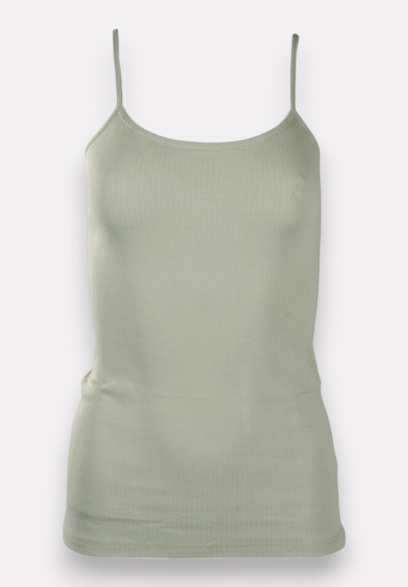 Φανελάκι γυναικείο βαμβακερό Soft Rib Kota Light Green