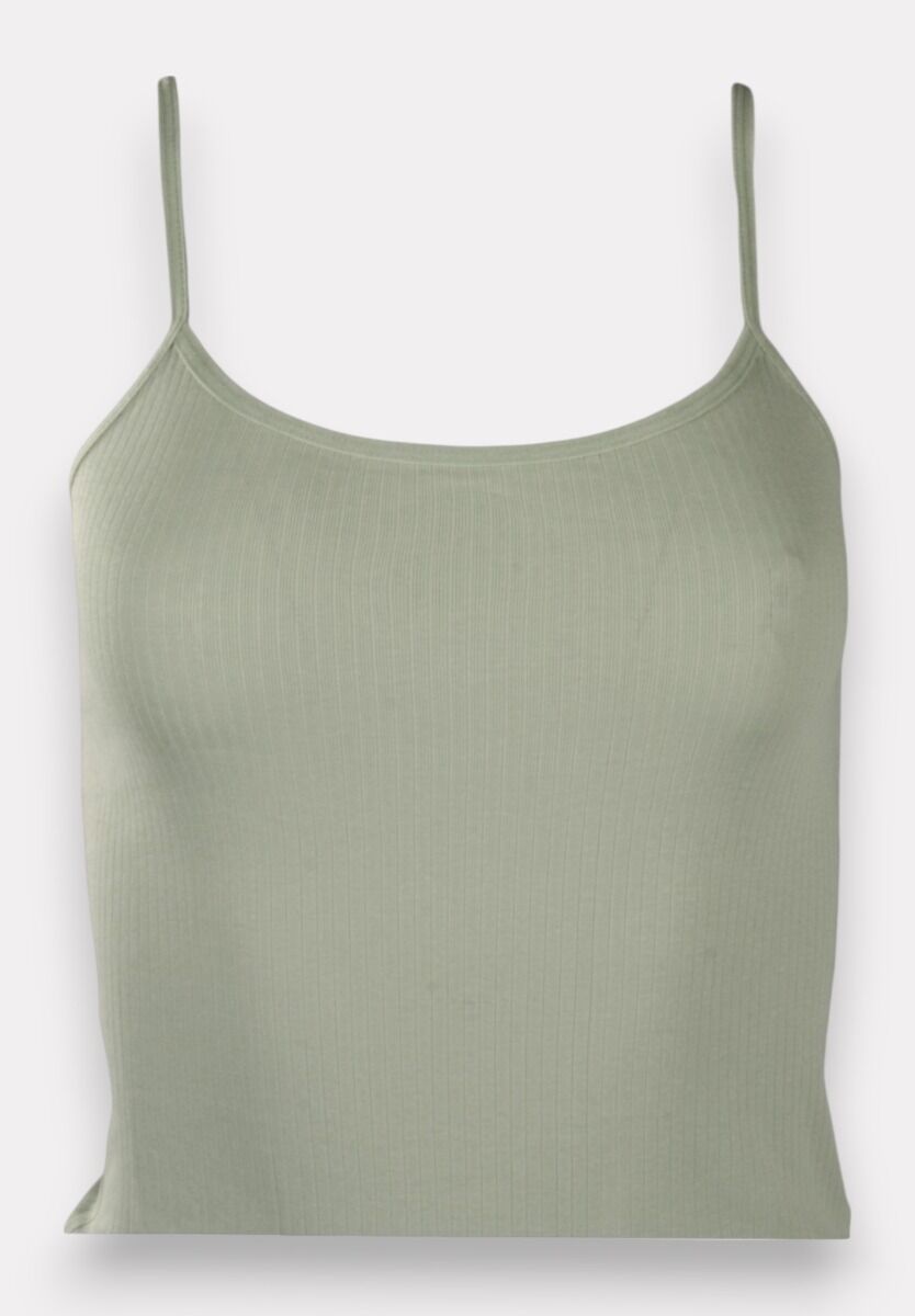 Φανελάκι γυναικείο βαμβακερό Soft Rib Kota Light Green