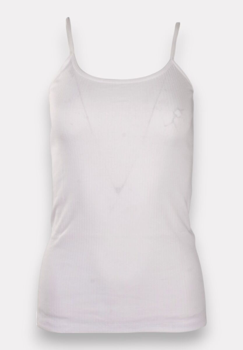 Φανελάκι γυναικείο βαμβακερό Soft Rib Kota White