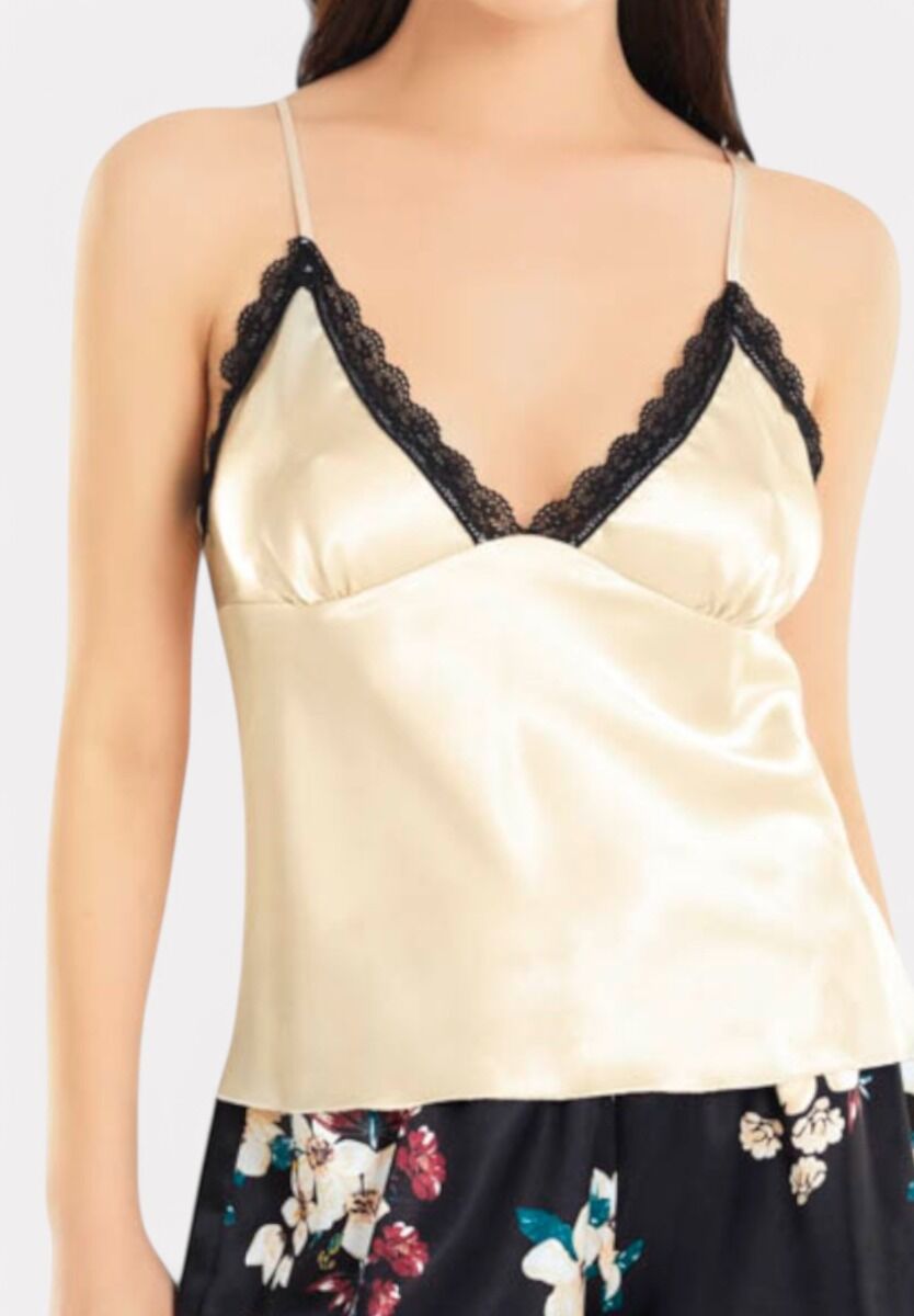 Babydoll Satin Moongirl Gold Passion