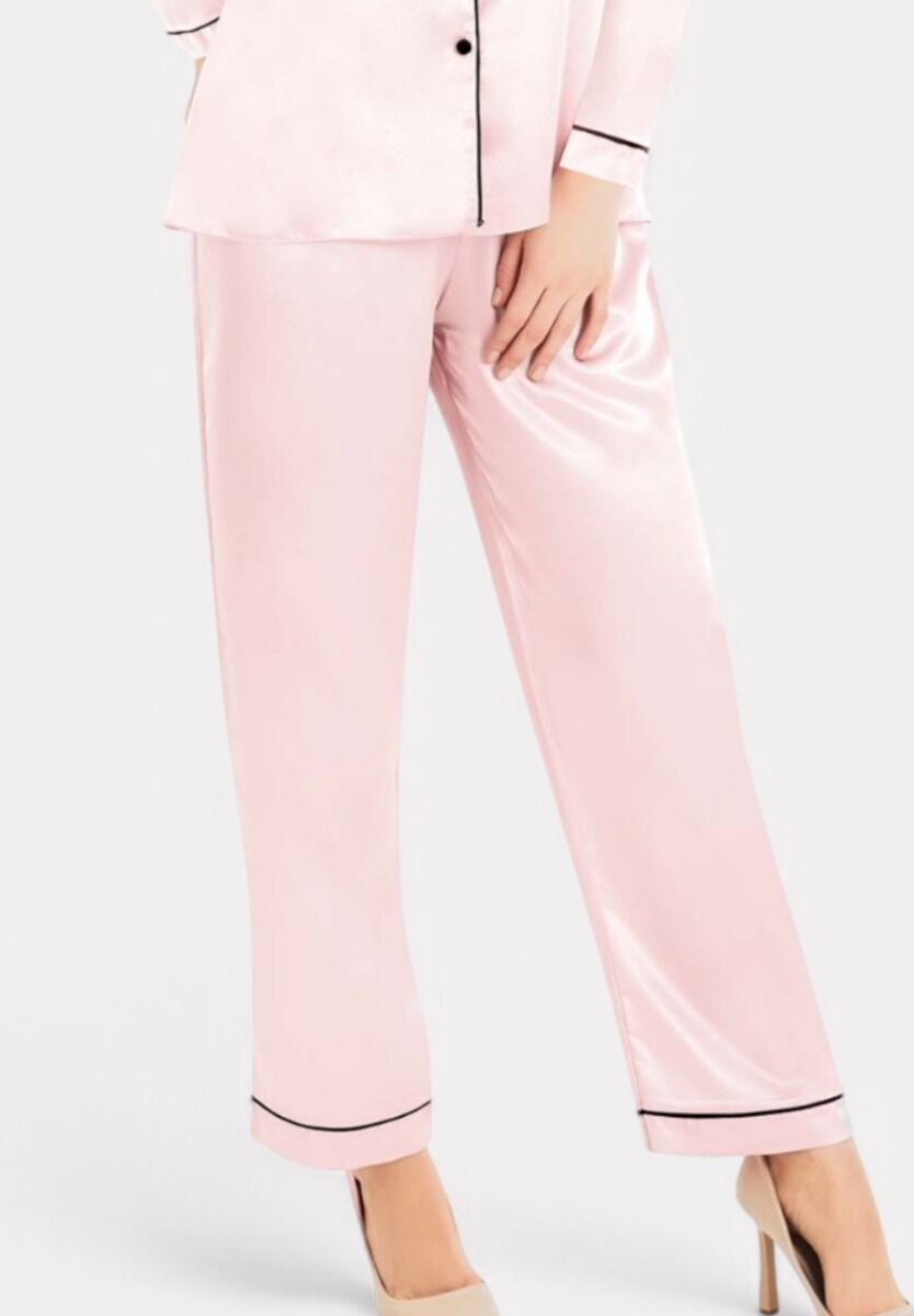 Πιτζάμα γυναικεία Satin Moongirl Elegant Pink